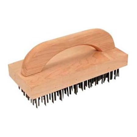 Allpoints Allpoints 1421388 Brush, Flat Steel Bristle, 4X9 1421388